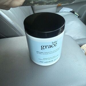 Philosophy Baby Grace Body Cream in Blue and White
